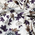 Vintage Look Flower Digital Printed Fabric - Japan Satin – js 0 ta07596 110 vintage look flower digital printed fabric japan satin 3