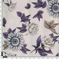 Vintage Look Flower Digital Printed Fabric - Japan Satin – js 0 ta07596 110 vintage look flower digital printed fabric japan satin 4
