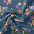 Colourful Flower Bunch Digital Printed Fabric - Japan Satin – js 0 ta07614 110 colourful flower bunch digital printed fabric japan satin 1
