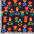Sketchy Flowers Pattern Digital Printed Fabric – js 0 ta07617 110 sketchy flowers pattern digital printed fabric 4