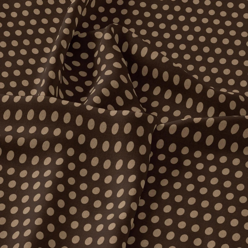 Brown Polka Dot Digital Printed Fabric – js 0 ta07635 110 brown polka dot digital printed fabric 3