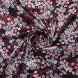 Beautiful Pink With Grey Leaves Digital Printed Fabric - Japan Satin – js 0 ta07717p2 110 beautiful pink with grey leaves digital printed fabric japan satin 1