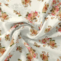 Classic Multicolor Roses With Leaves Digital Printed Fabric – js 0 ta07849p8 110 classic multicolor roses with leaves digital printed fabric 1