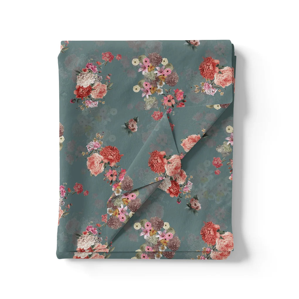 Colorful Roses With Multicolor Branch Digital Printed Fabric - Japan Satin – js 0 ta08097p1 110 colorful roses with multicolor branch digital printed fabric japan satin 3