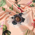 Tropical Flowers Digital Printed Fabric – js 0 ta0813 110 tropical flowers digital printed fabric 3