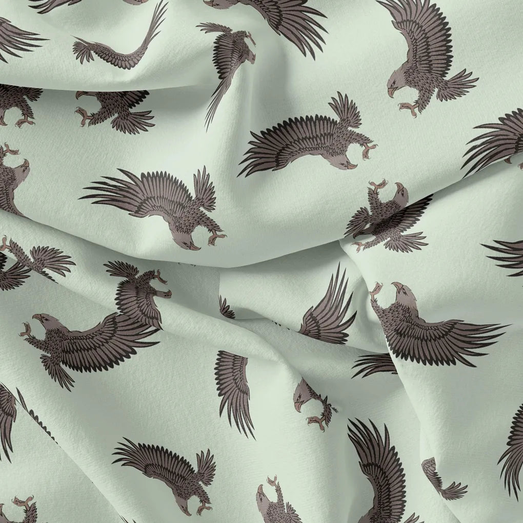 Seamless Eagle Bird Pattern Digital Printed Fabric – js 0 ta08265p 110 seamless eagle bird pattern digital printed fabric 3