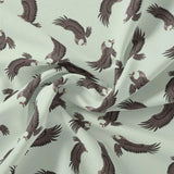 Seamless Eagle Bird Pattern Digital Printed Fabric - Japan Satin – js 0 ta08265p 110 seamless eagle bird pattern digital printed fabric japan satin 1