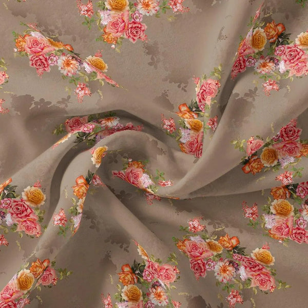 Fragrance Multitype Of Flower Digital Printed Fabric - Japan Satin – js 0 ta08280p1 110 fragrance multitype of flower digital printed fabric japan satin 1