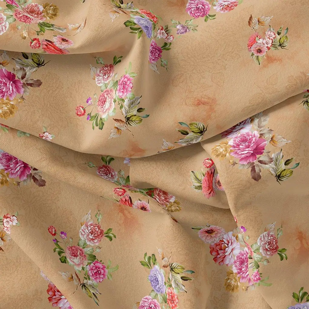 Chintz Pink Florish Flower Digital Printed Fabric – js 0 ta08282p1 110 chintz pink florish flower digital printed fabric 1