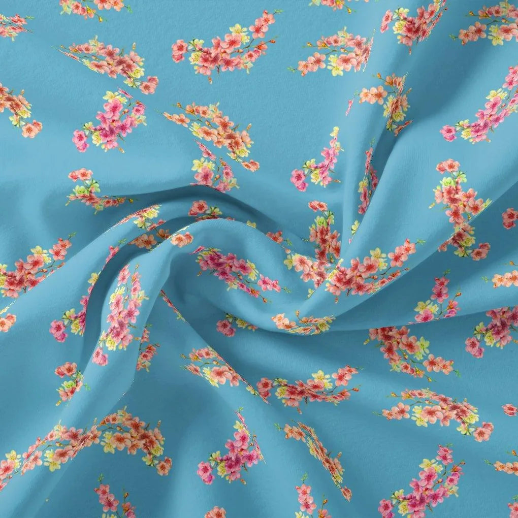 Ditsy Leaf Love Digital Printed Fabric – js 0 ta08283 110 ditsy leaf love digital printed fabric 1