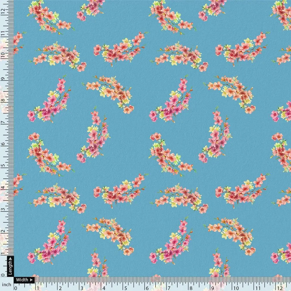 Ditsy Leaf Love Digital Printed Fabric – js 0 ta08283 110 ditsy leaf love digital printed fabric 4