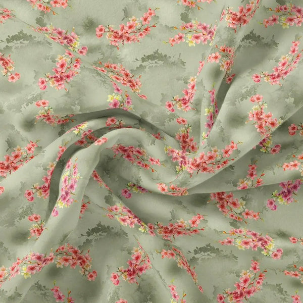 Lovely Purple Violet Flower Digital Printed Fabric – js 0 ta08283p2 110 lovely purple violet flower digital printed fabric 1