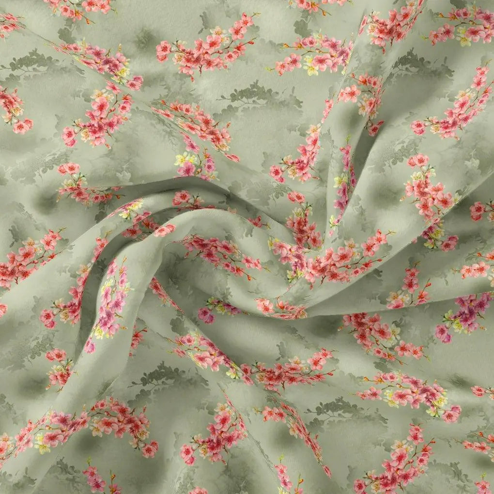 Lovely Purple Violet Flower Digital Printed Fabric – js 0 ta08283p2 110 lovely purple violet flower digital printed fabric 1