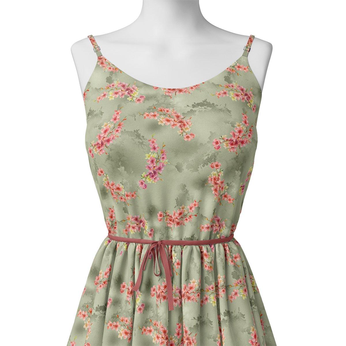 Lovely Purple Violet Flower Digital Printed Fabric – js 0 ta08283p2 110 lovely purple violet flower digital printed fabric 2