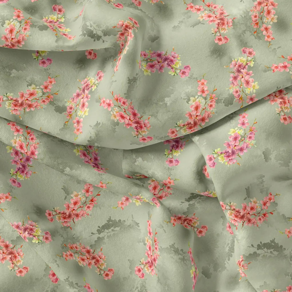 Lovely Purple Violet Flower Digital Printed Fabric – js 0 ta08283p2 110 lovely purple violet flower digital printed fabric 3