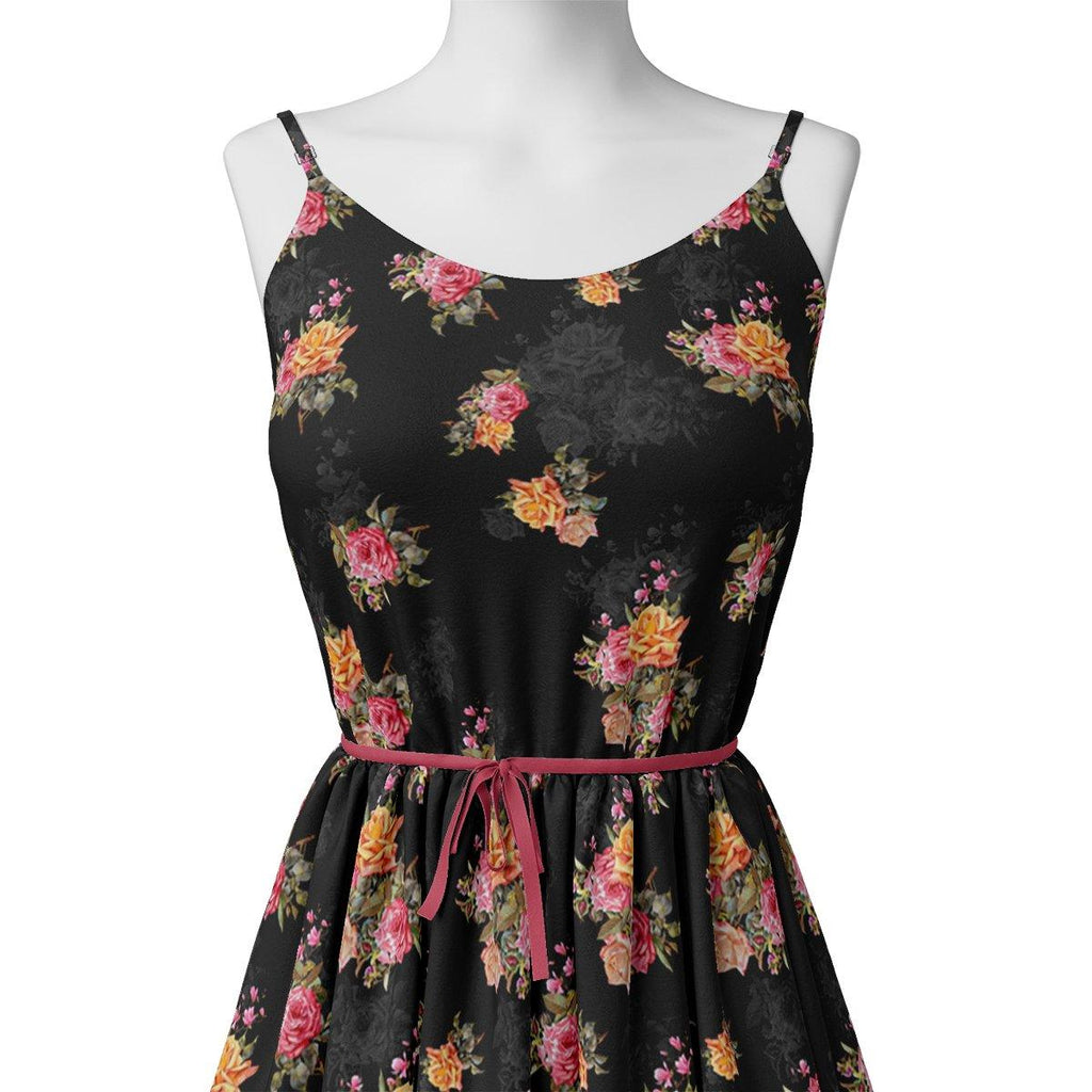 Dominant Yellow And Red Rose Digital Printed Fabric – js 0 ta08286p1 110 dominant yellow and red rose digital printed fabric 2