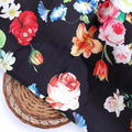 Liberty Small Floral Flower Digital Printed Fabric - Japan Satin – js 0 ta08307 110 liberty small floral flower digital printed fabric japan satin 2