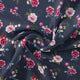 Harvest Red Pastel Wildflowers Digital Printed Fabric - Japan Satin – js 0 ta08323 110 harvest red pastel wildflowers digital printed fabric japan satin 1