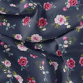 Harvest Red Pastel Wildflowers Digital Printed Fabric - Japan Satin – js 0 ta08323 110 harvest red pastel wildflowers digital printed fabric japan satin 3