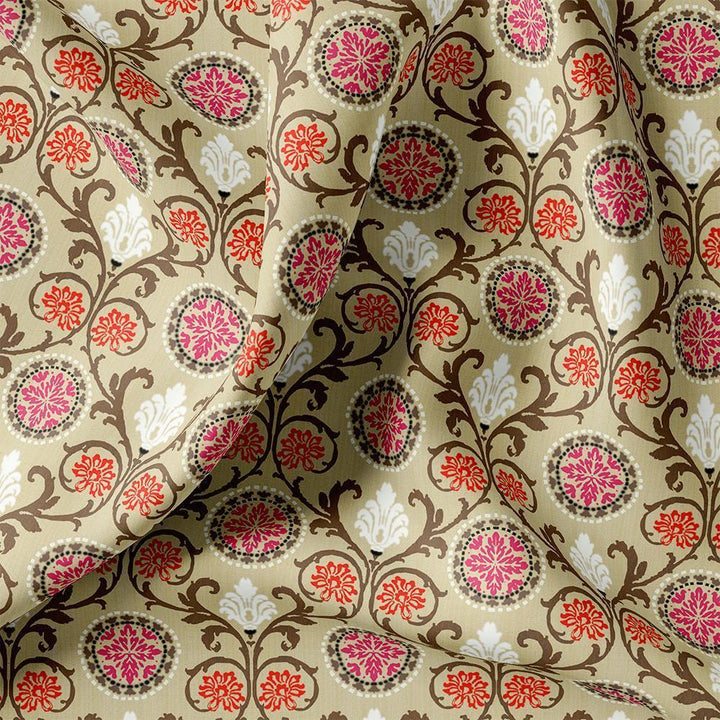 Decorative Damask Digital Printed Fabric - FAB VOGUE Studio®