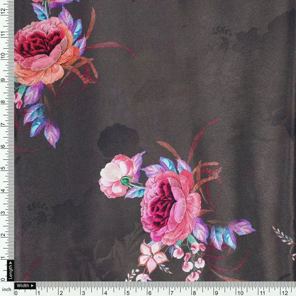 Decorative Bunch Of Colorful Tangle Digital Printed Fabric - Japan Satin – js 0 ta08330p3 110 decorative bunch of colorful tangle digital printed fabric japan satin 4