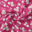 Attractive White Daffodil Flower Digital Printed Fabric - Japan Satin – js 0 ta08334p2 110 attractive white daffodil flower digital printed fabric japan satin 1