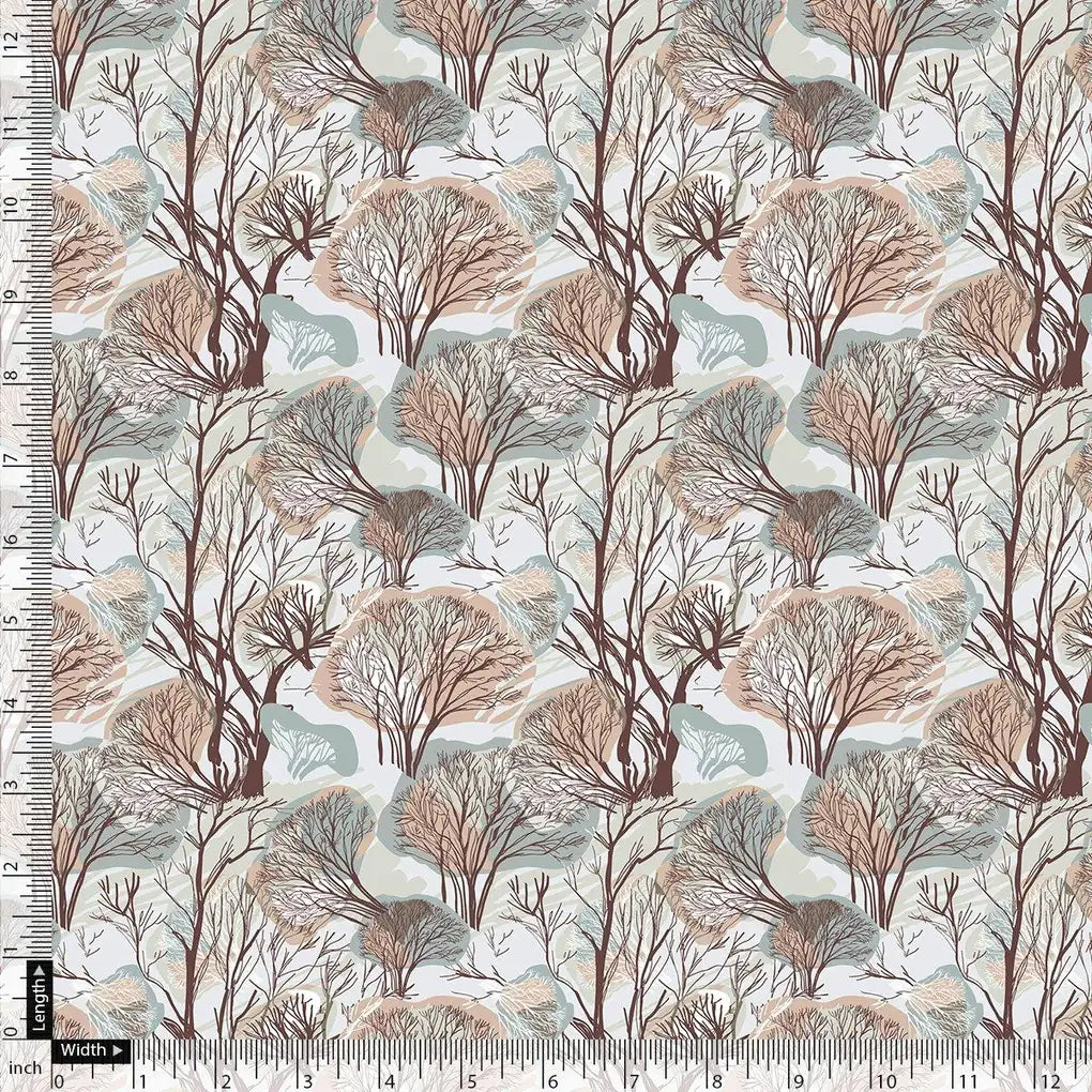 Suzani Summer Brown Tree Digital Printed Fabric – js 0 ta08341 110 suzani summer brown tree digital printed fabric 4