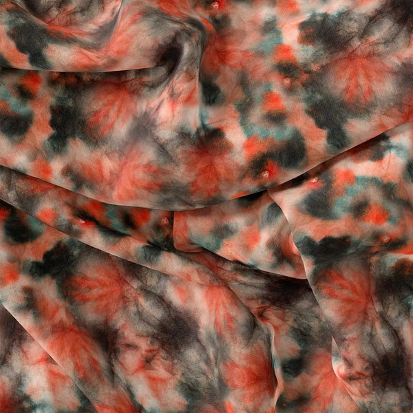 Watercolour Maple Leaves Flower Digital Printed Fabric – js 0 ta08367 110 watercolour maple leaves flower digital printed fabric 1