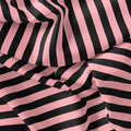 Bayadere Stripes Black With Pink Digital Printed Fabric – js 0 ta08373 110 bayadere stripes black with pink digital printed fabric 3