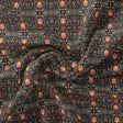 Metallise Seamless Leaves Patterns Digital Printed Fabric – js 0 ta08375 110 metallise seamless leaves patterns digital printed fabric 1