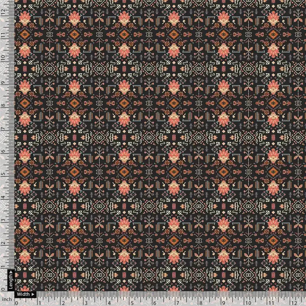 Metallise Seamless Leaves Patterns Digital Printed Fabric – js 0 ta08375 110 metallise seamless leaves patterns digital printed fabric 4