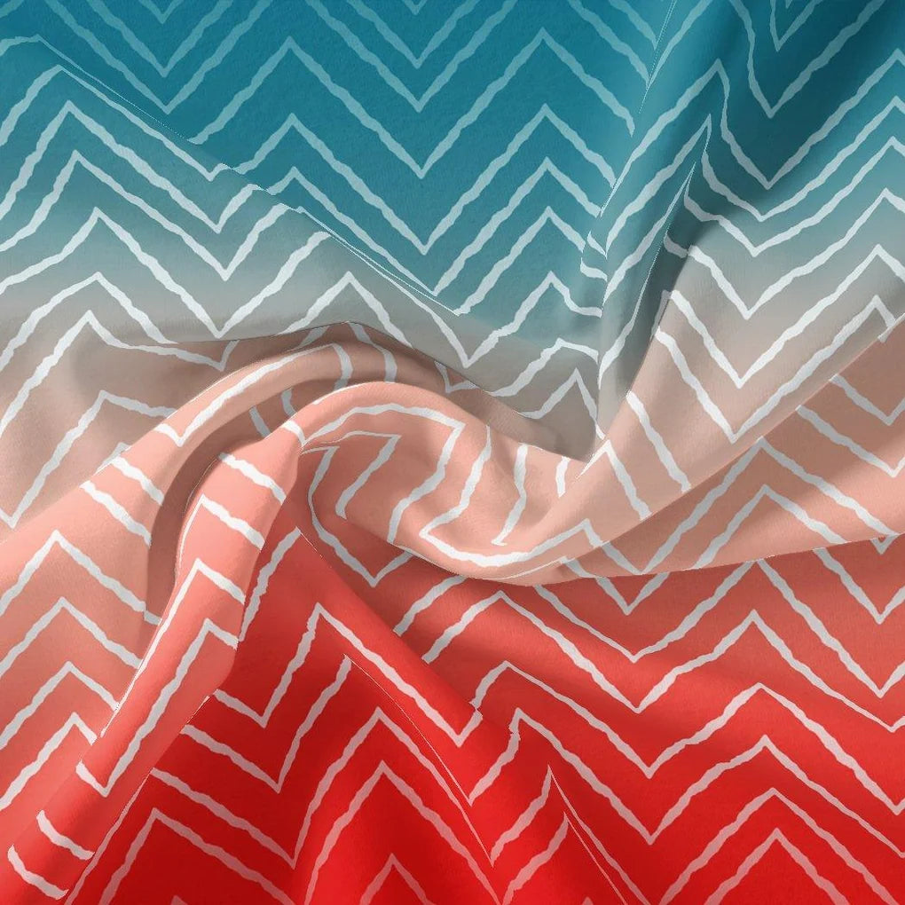 Morden Colours Of Zigzag Digital Printed Fabric – js 0 ta08377p3 110 morden colours of zigzag digital printed fabric 1