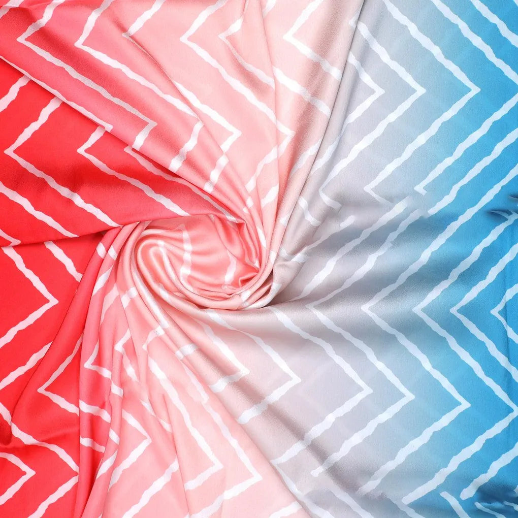 Morden Colours Of Zigzag Digital Printed Fabric - Japan Satin – js 0 ta08377p3 110 morden colours of zigzag digital printed fabric japan satin 1