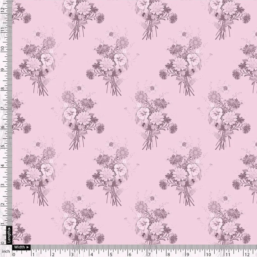 Pinkish Sunflower And Chintz Digital Printed Fabric – js 0 ta08442p1 110 pinkish sunflower and chintz digital printed fabric 4
