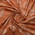 Brown Brush Painted Flower Digital Printed Fabric – js 0 ta0845 110 brown brush painted flower digital printed fabric 1
