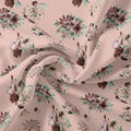 Multi Flower Bunch And Linear Leafs Digital Printed Fabric - Japan Satin – js 0 ta08455 110 multi flower bunch and linear leafs digital printed fabric japan satin 1