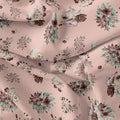 Multi Flower Bunch And Linear Leaves Digital Printed Fabric – js 0 ta08455 110 multi flower bunch and linear leaves digital printed fabric 3