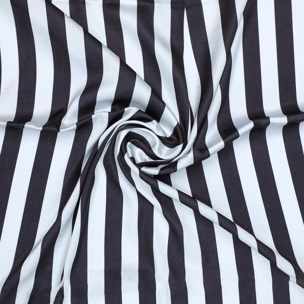 Decorative Black And White Zebra Digital Printed Fabric - Japan Satin – js 0 ta08501p2 110 decorative black and white zebra digital printed fabric japan satin 1