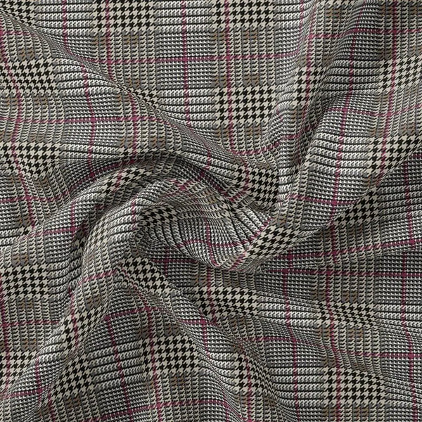 Tiny Strips Glen Checks Digital Printed Fabric – js 0 ta08504 110 tiny strips glen checks digital printed fabric 1