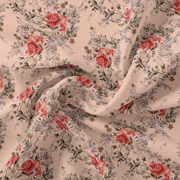 Beautiful Seamless Red Poppy Flower Digital Printed Fabric – js 0 ta08506 110 beautiful seamless red poppy flower digital printed fabric 1
