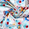 Rainbow Colourful Tulip Roses Digital Printed Fabric - Japan Satin – js 0 ta08523p4 110 rainbow colourful tulip roses digital printed fabric japan satin 1