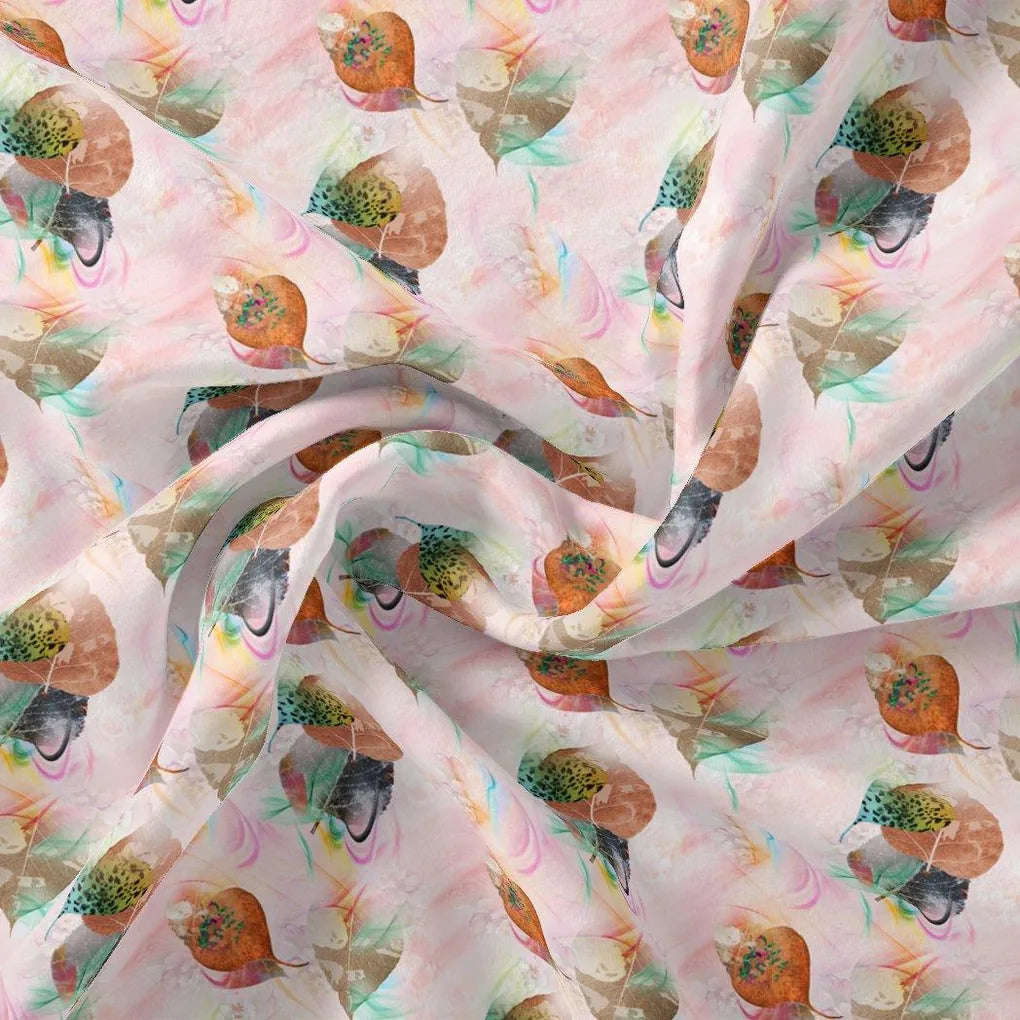 Lovely Small Leaved Lime Digital Printed Fabric – js 0 ta08535p1 110 lovely small leaved lime digital printed fabric 1