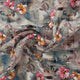 Periwinkle Flower Paper Art Digital Printed Fabric – js 0 ta08592 110 periwinkle flower paper art digital printed fabric 1