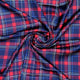 Gingham Pattern With Red And Blue Colour Digital Printed Fabric - Japan Satin – js 0 ta08596 110 gingham pattern with red and blue colour digital printed fabric japan satin 1