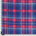 Gingham Pattern With Red And Blue Colour Digital Printed Fabric - Japan Satin – js 0 ta08596 110 gingham pattern with red and blue colour digital printed fabric japan satin 4