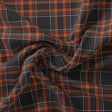 Morden Browny Checkered Digital Printed Fabric - Japan Satin – js 0 ta08597 110 morden browny checkered digital printed fabric japan satin 1