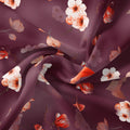 Shiny Red Tulip With Cherry Blossom Flower Digital Printed Fabric – js 0 ta08648p16 110 shiny red tulip with cherry blossom flower digital printed fabric 1