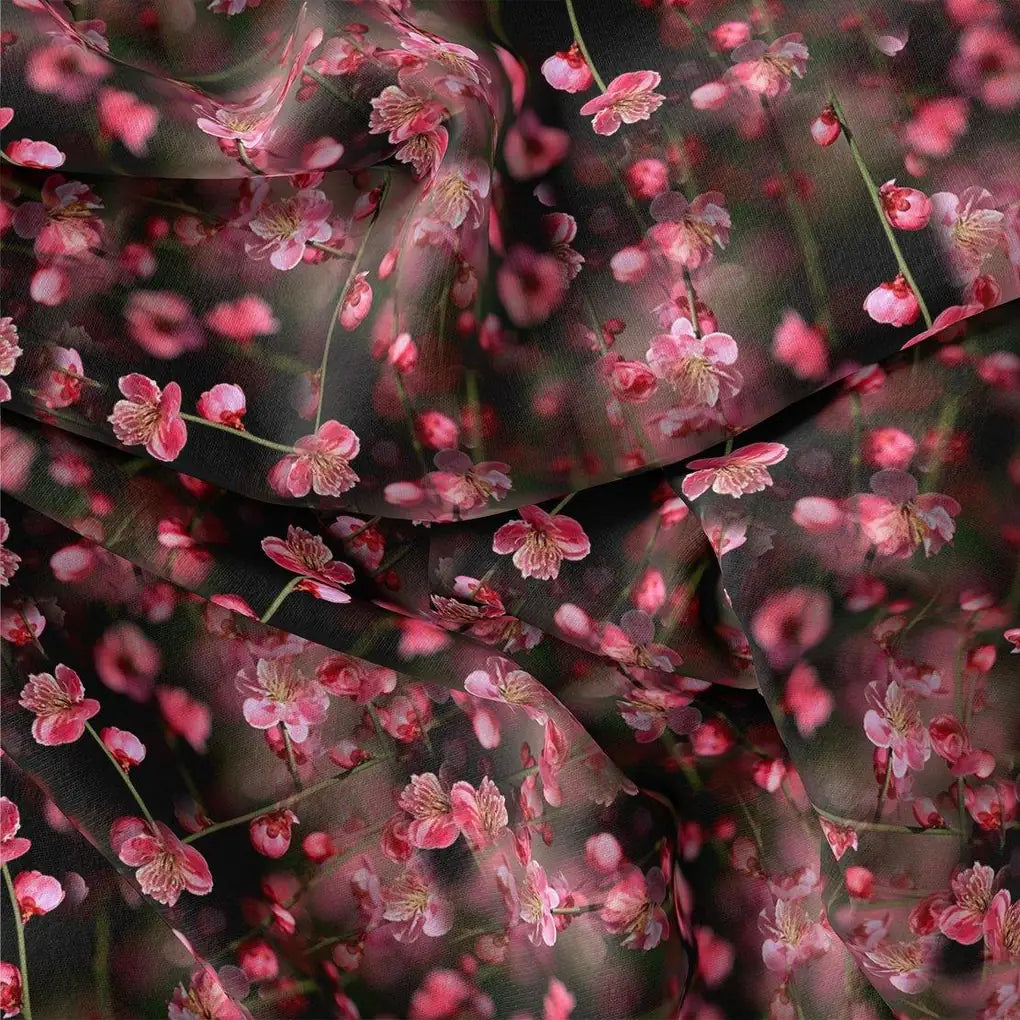 Tiny Pink Chintz Branch Digital Printed Fabric – js 0 ta08659 110 tiny pink chintz branch digital printed fabric 3
