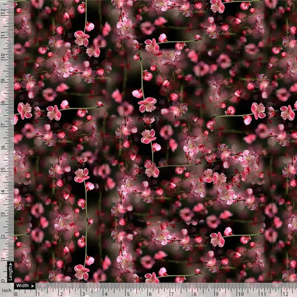 Tiny Pink Chintz Branch Digital Printed Fabric – js 0 ta08659 110 tiny pink chintz branch digital printed fabric 4