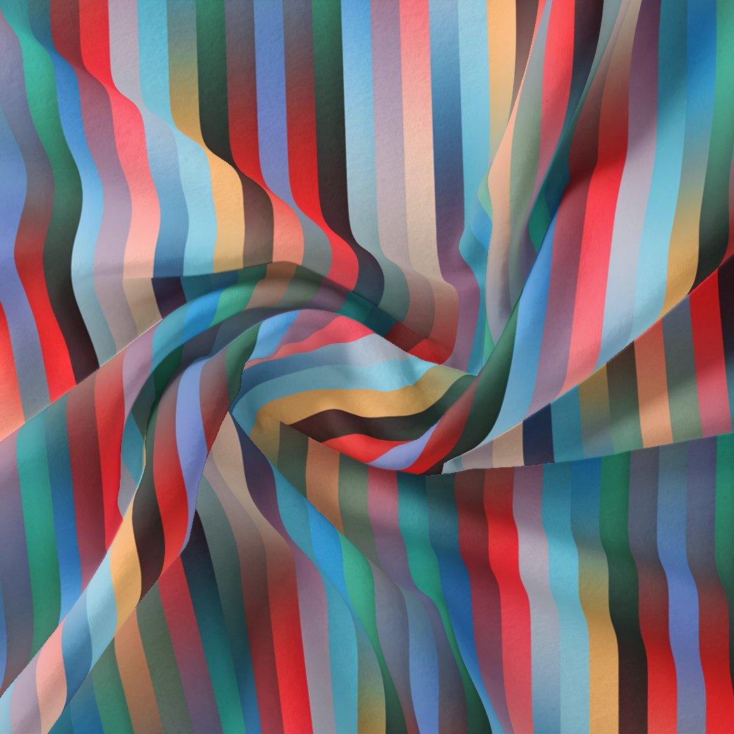 Rainbow Blurry Serpentine Strips Digital Printed Fabric – js 0 ta08671 110 rainbow blurry serpentine strips digital printed fabric 1